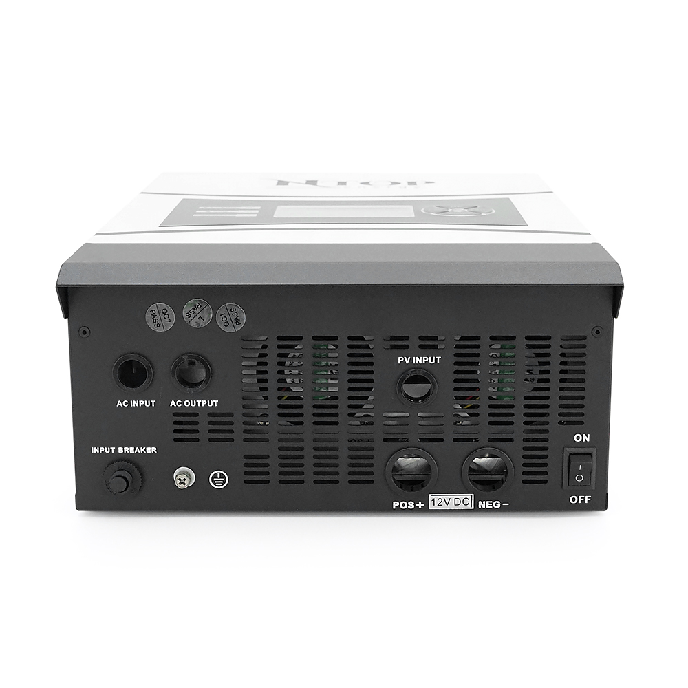 Гібридний інвертор NTOP NTP1000-12, 1000W, 12V, струм заряду 0-70A, 160-275V, MPPT-контролер (50А, 80 Vdc)