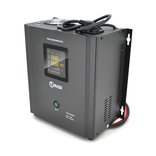 ДБЖ з правильною синусоїдою Europower PSW-EP2000WM24 20А, настінний, під зовнішню АКБ 24В, Q1