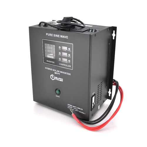 Гібридний інвертор Europower RTSWm-MPPT-1000LCD, 700W, 12V, струм заряду 10A, 140-275V, MPPT (20/40А, 15-75Vdc)