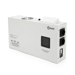 Стабілізатор напруги релейний настінного монтажу Europower SLIM-10000SBR LED, 10kVA 9000W, 140-270Vac, 2SHUKO, Q1 13.5 кг
