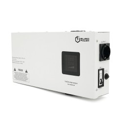 Стабілізатор напруги релейний настінного монтажу Europower SLIM-3000SBR LED, 3000VA 2700W, 140-270Vac, SHUKO 2, Q2 13 кг
