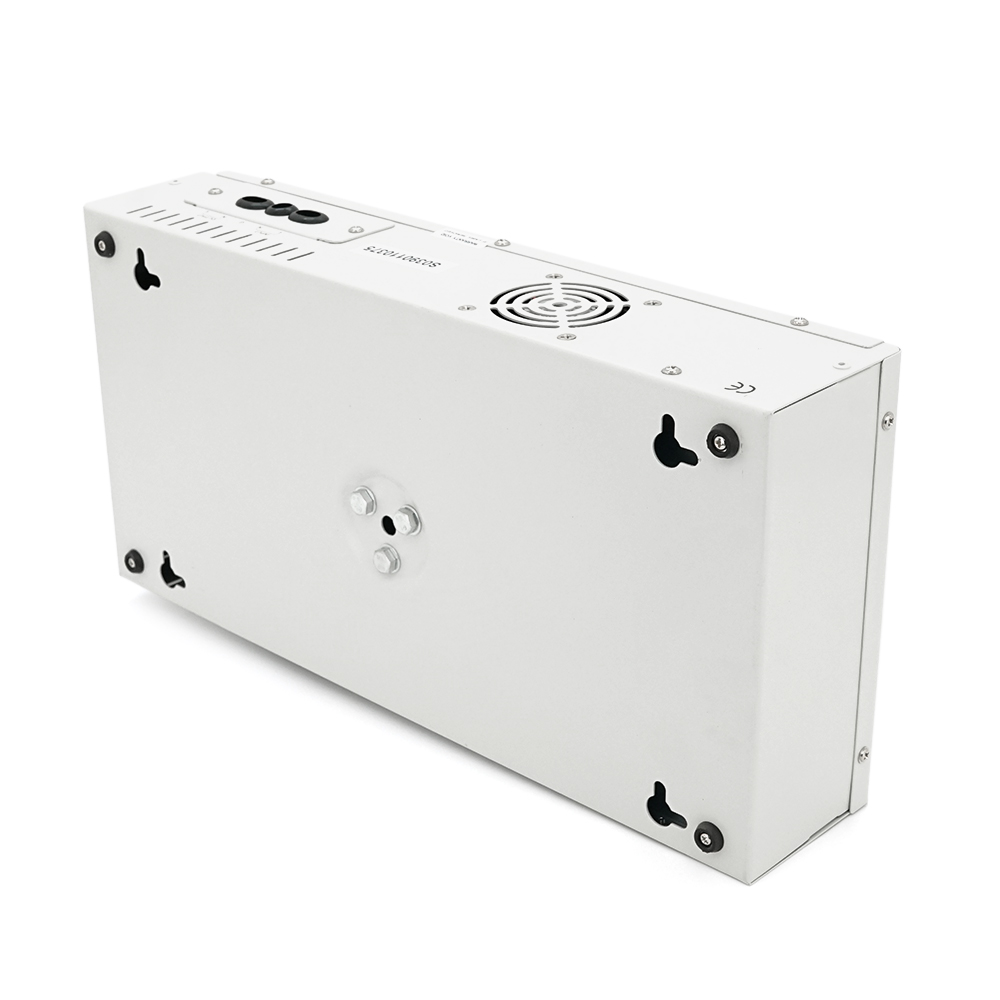 Стабілізатор напруги релейний настінного монтажу Europower SLIM-3000SBR LED, 3000VA 2700W, 140-270Vac, SHUKO 2, Q2 (475*260*138) 13 кг