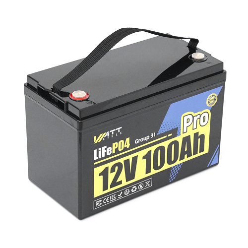 Аккумуляторная батарея WattCycle LiFePO4 WT12V100AH110PRO 12