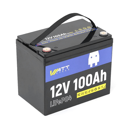Аккумуляторная батарея WattCycle LiFePO4 WT12V100AH10 12
