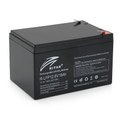 Акумуляторна батарея Ritar LiFePO4 12.8V 18Ah 230.4WH