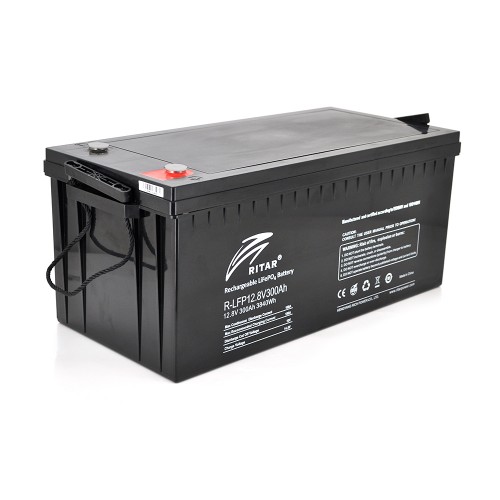Аккумуляторная батарея с bluetooth Ritar LiFePO4 12.8V 300Ah 3840Wh