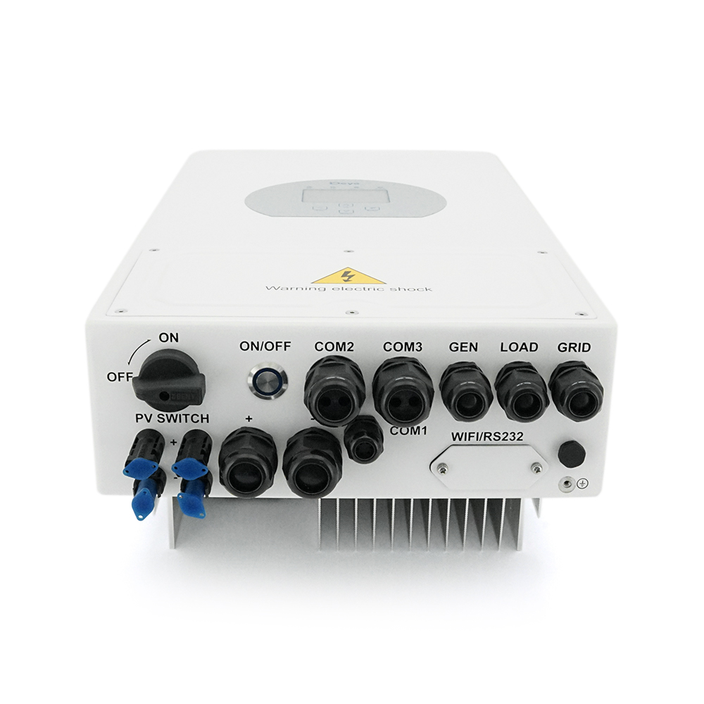 Гібридний інвертор (hybrid) Deye SUN-5K-SG03LP1-EU WI-FI, 5кВт, однофазний, (МРРТ 125-425/120А/DC48В)Parallel