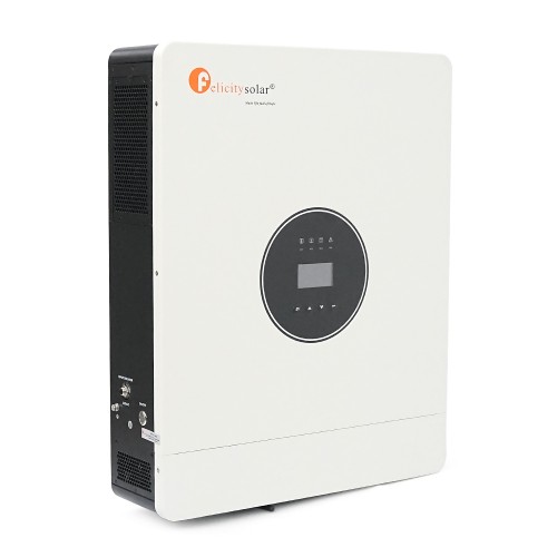 Гібридний інвертор Felicity IVEM12048-II 12KVA 230VAC 50/60Hz, 48V, Parallel, MPPT-PV100-450V, струм заряду max-240A, RS232, CAN, RS485, Wi-Fi, 634*476*141 мм, 26.8 кг