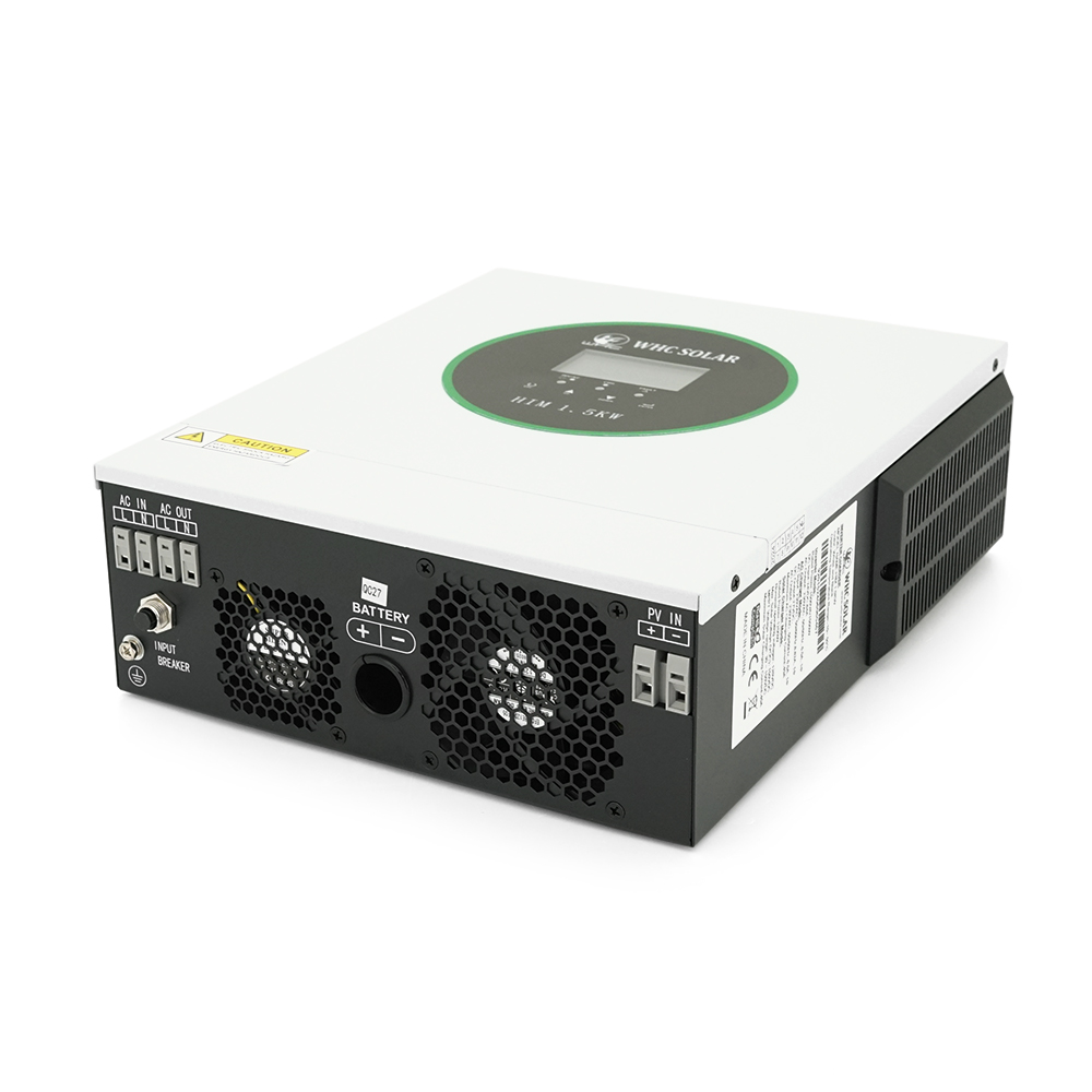 Гібридний інвертор HIM-1.5KW, 1500W, 24V, струм заряду 0-40A, 30-150V, MPPT (80А, 150 Vdc)