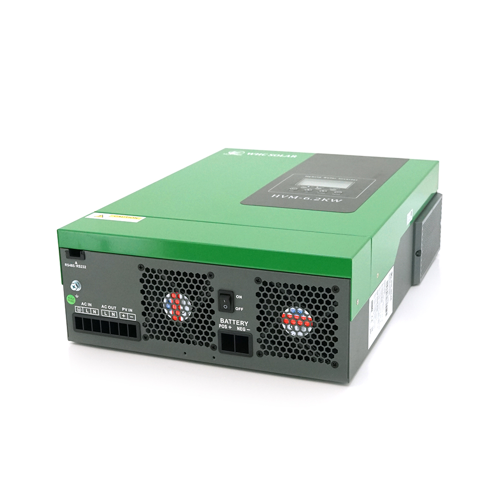 Гібридний інвертор HVM-6.2KW, 6200W, 48V, струм заряду 0-120A, 60-500V, MPPT (120А, 500 Vdc)
