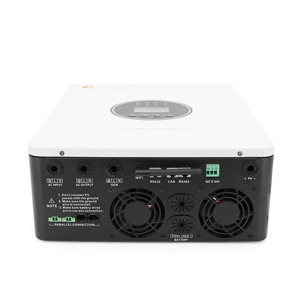 Гібридний інвертор Felicity IVEM6048-II (Gen port) 6KVA 230VAC 50/60Hz, 48V, Parallel, MPPT-PV90-450V, струм заряду max-120A, RS232, CAN, RS485, Wi-Fi, 430*335*142 мм, 12.5 кг