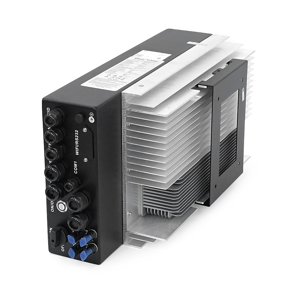 Гібридний інвертор (hybrid) BLACK Deye SUN-5K-SG03LP1-EU WI-FI, 5кВт, однофазний, (МРРТ 125-425/ 120А/ DC48В )Parallel
