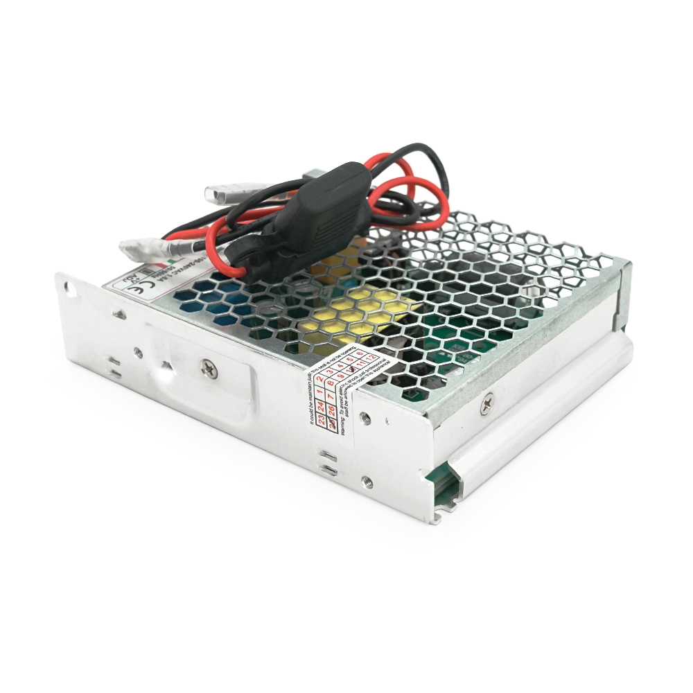 UPS без боксу CEKO PSC-100-12 під зовнішній акб, потужність 12V(100W), струм заряду акб 13.8V/2А, метал, 129×97×30 мм