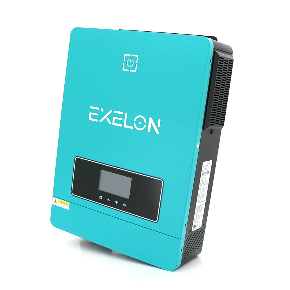 Гібридний інвертор Exelon EMAX PRO-10.2 KVA, 10200VA/8000W, 48V, струм заряду 0-160A, MPPT (90-450VDC, 2/18A), 530x390x170mm, 16.2 kg