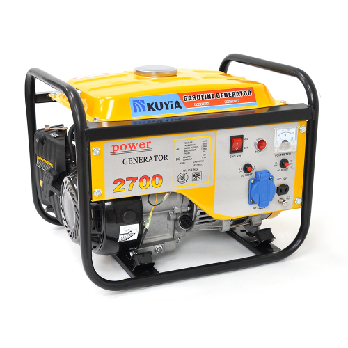 Генератор бензиновий Kuyia TM1000CL, однофазний, 110-240V, 50Hz, 0,9-1кВт, об'єм 5,2л