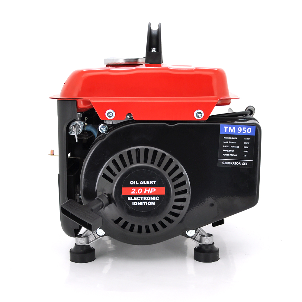 Бензиновий генератор Kuyia TM950, однофазний, 110-240V, 50Hz, 0,6-0,8кВт, об'єм 4,2л