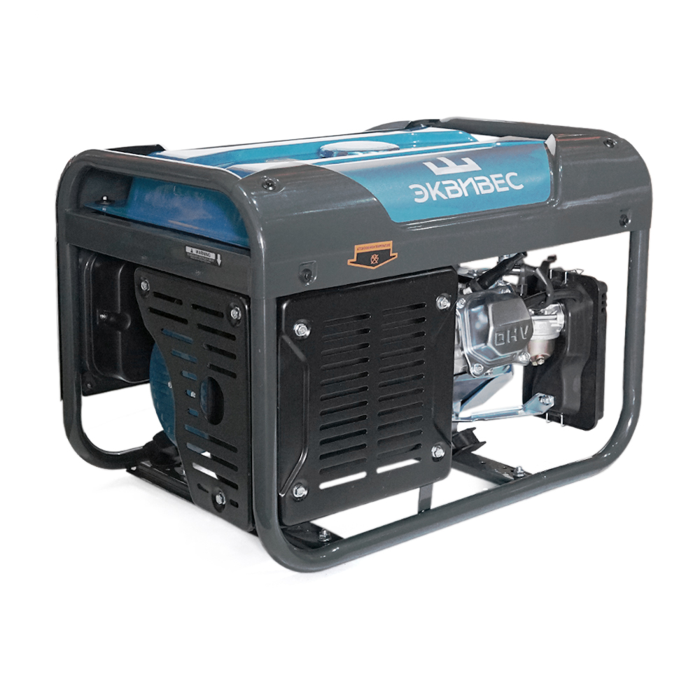 Генератор Бензиновий EKV-TG-2500M 2кВт (2,2 KVA), однофазний, 220V, 50Hz, об'єм 15л