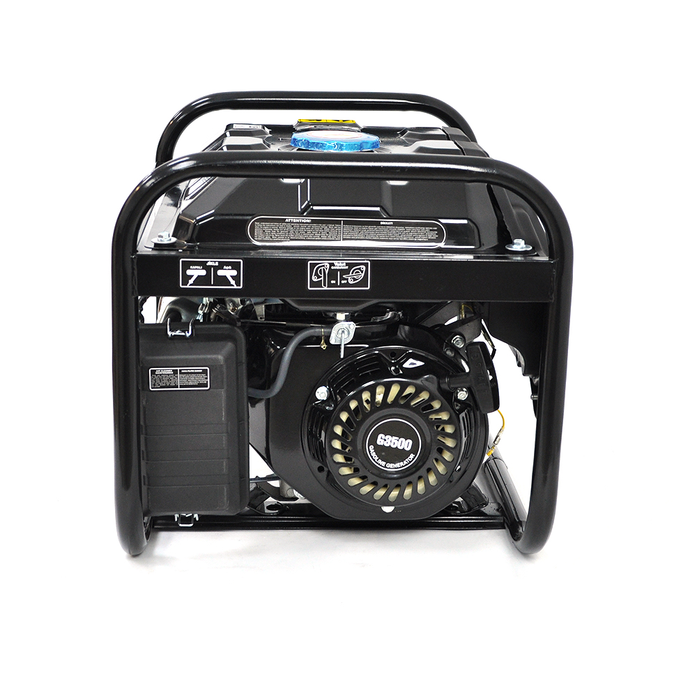 Генератор БЕНЗИНОВИЙ meFMfa G3500Е 2.8кВт (3 KVA), однофазний, 220V, 50Hz, об'єм 15л, 600х440х430, 44кг