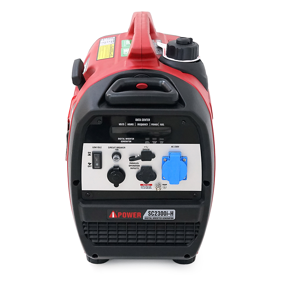 Генератор Бензиновий iPower SC2300i-H 2.3 кВт, однофазний, 220V, 50Hz, об'єм 4.2л. 575x375x550mm. 23rg