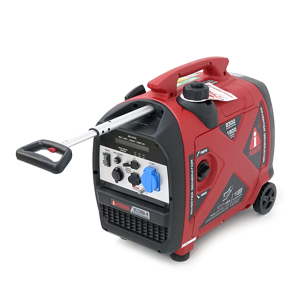 Генератор Бензиновий iPower SC2300i-H 2.3 кВт, однофазний, 220V, 50Hz, об'єм 4.2л. 575x375x550mm. 23rg