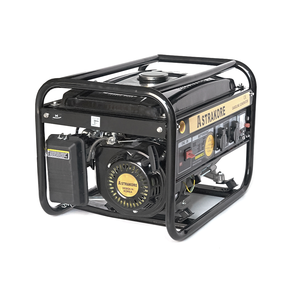 Бензиновий генератор ASTRAKORE PREMIUM COPPER - AST9900DC, однофазний 220V, 50Hz, 2.5KW, об'єм 15л