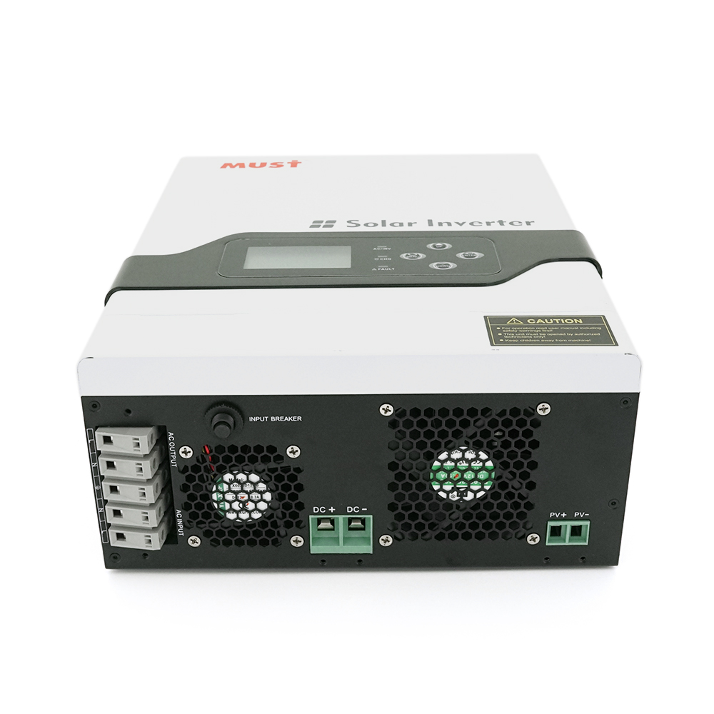 Гібридний ДБЖ MUST PV18-1512VPM, 1500W, 12V, ток заряда 10/20А, 160-275V, MPPT (60А, 15-145 Vdc)