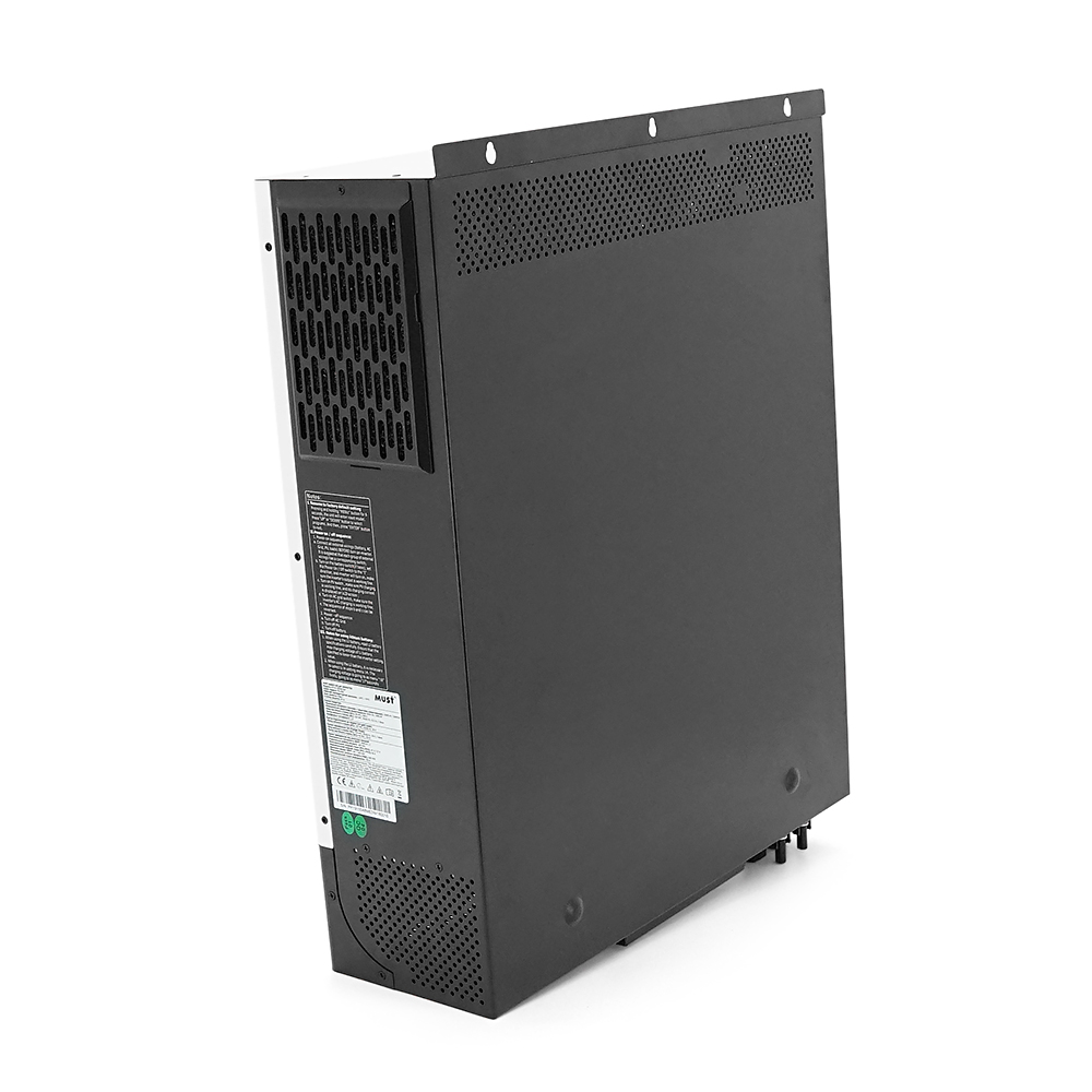Гібридний інвертор MUST PH19-10048EXP, 10kW, 48V, однофазний, 90-450V, 2-MPPT, PV 450V. 425*527*145 мм, 17,5 кг