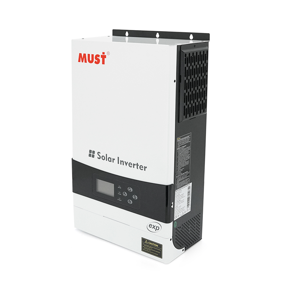 Гібридний інвертор MUST PV19-6048EXP, 6000W, 48V, струм заряду 1-80А, 160-275V, MPPT (80А, 450 Vdc), 490х300х150
