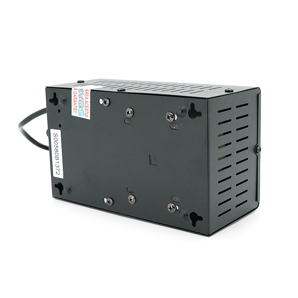 Стабілізатор напруги релейний Conter SVRS-1000VA/750W однофазний, напольного монтажу, LED дисплей, діапазон 150-270V, AC230±8%, 2Shuko, Q6