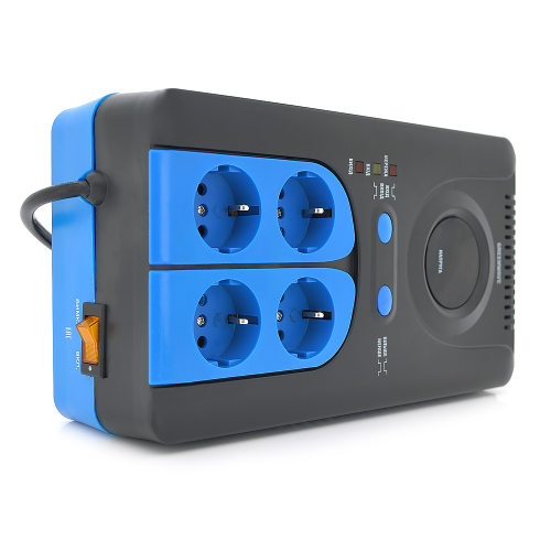 Стабілізатор напруги релейний Green Wave Winchester 1000VA (700Вт), 4xShuko, DC140-260V, AC220±8%, BOX, Q4