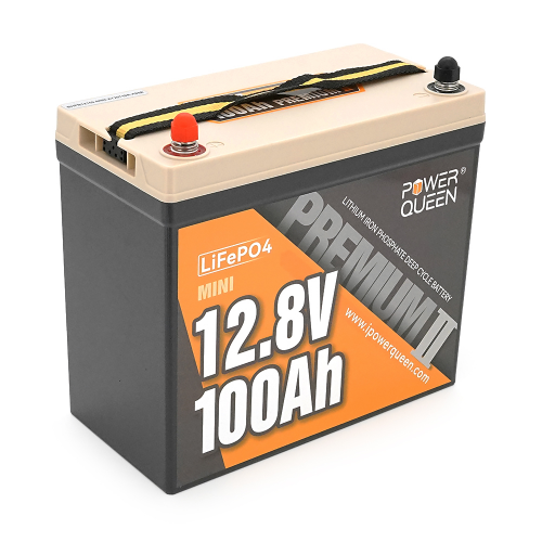 Акумуляторна батарея LiFePO4 Power Queen 12.8V 100Ah Mini