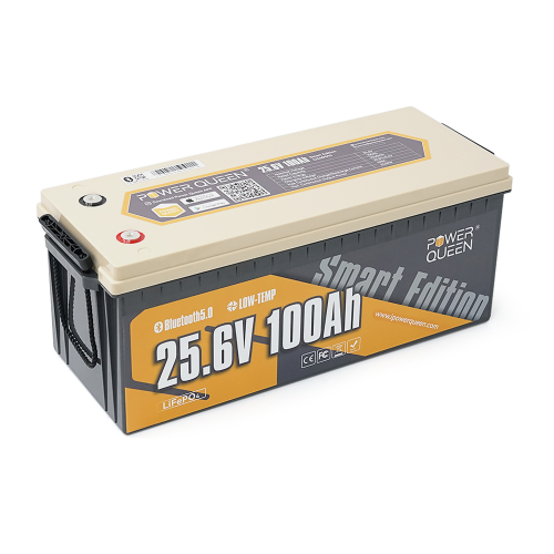 Акумуляторна батарея LiFePO4 Power Queen 25.6V 100Ah BT