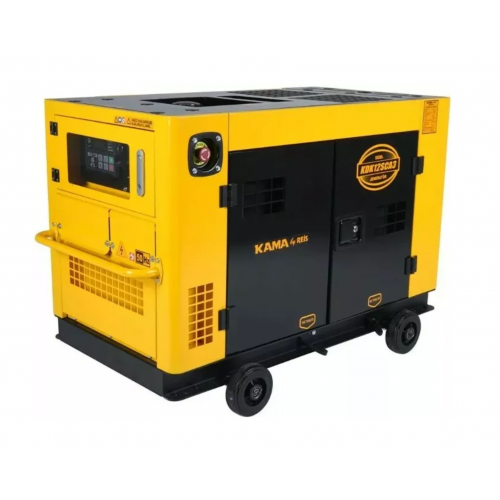 Генератор дизельний KDK12SC, 1-фазний 230V, 50Hz, 12kVA/10kW, бак 26л, витрата 3л/год, пуск: стартер, водяне охл., 1060x660x780 мм, 310 кг