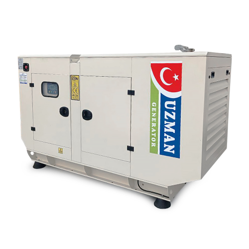 Генератор дизельний Uzman IYI-R-35 Ricardo ZH4100D 35 KVA/30KW, трифазний 230/400V, 50Hz, об'єм 100л, 2200x1000x1450 мм (AVR+ATS)