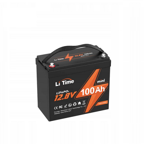 Акумуляторна батарея LiFePO4 Li-TIME 12.8 100Ач 1280Wh(100/100A)