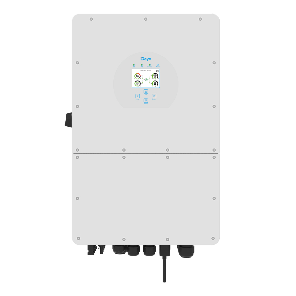 Гібридний інвертор (hybrid) Deye SUN-20K-SG01HP3-EU-AM2 20KW, EU HV, 20кВт, трифазний (MPPT 150-850/37A/АКБ 160-700V)Parallel