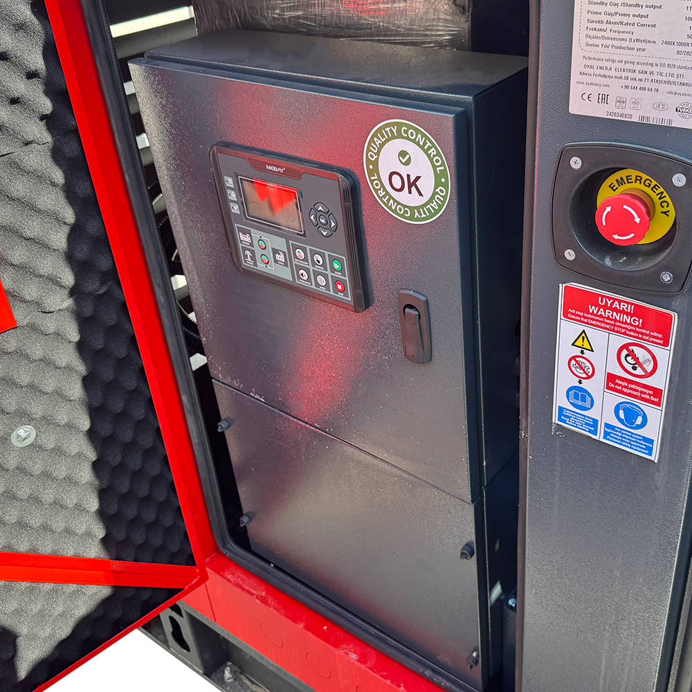 Генератор дизельний OYAL OYB-110 BAUDOUIN 110KVA/88KW, трифазний 230/400V, 50Hz (AVR+ATS(АВР) в комплекте)