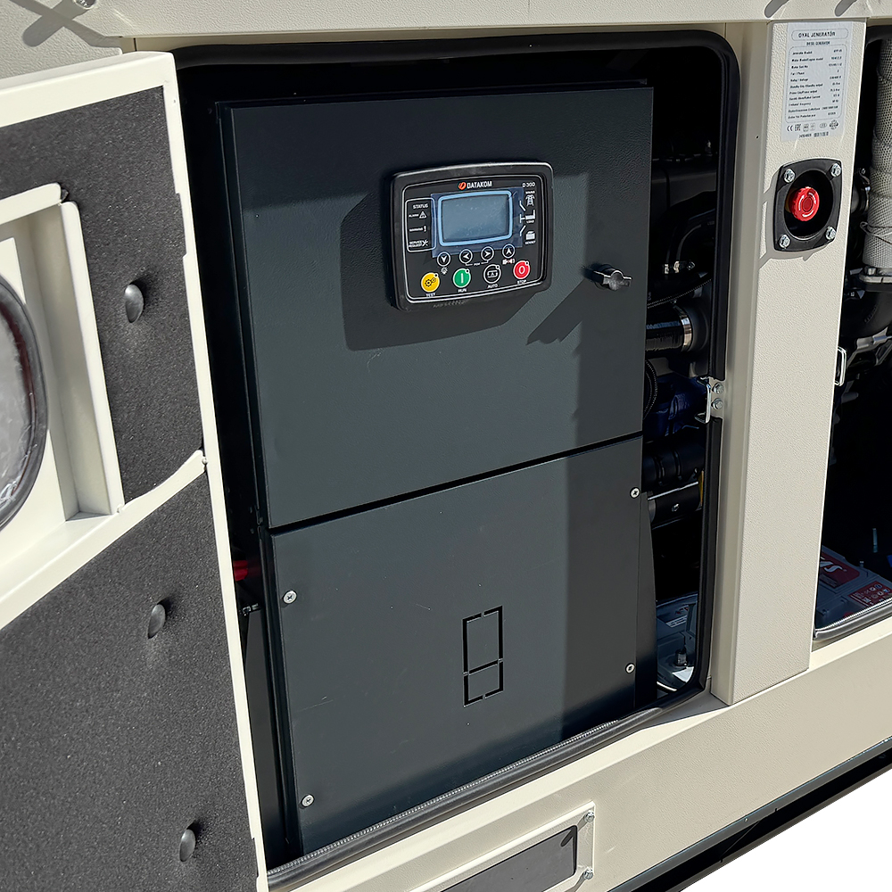 Дизельний генератор OYAL OYY-50 YANG DONG Y4105D 50KVA/40KW, Альтернатор OYL224D, AVRXS460, витрата 75% навантаження - 8,2 літрів/годину, 230/400V, 50Hz (AVR+ATS) 2300*950*1400mm, 950kg, 140L