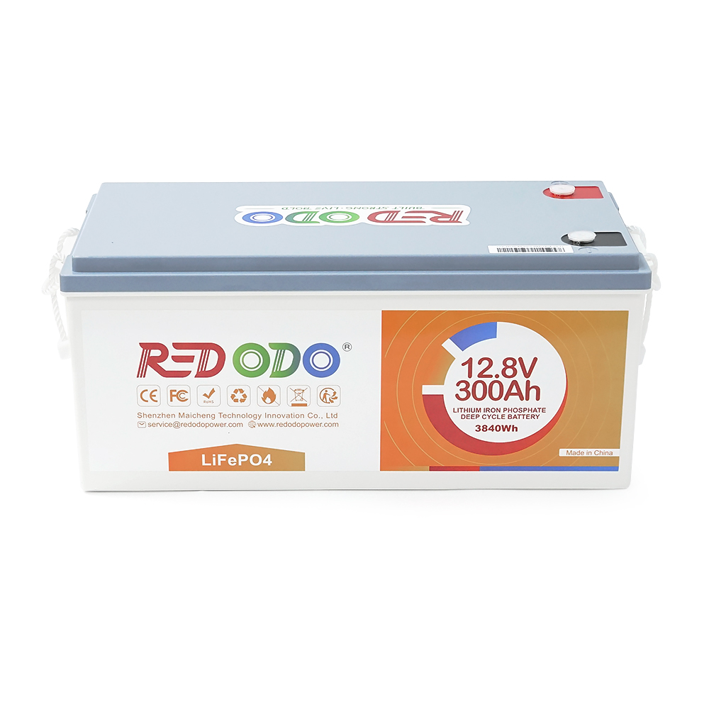 Акумулятор LiFePO4 Redodo 12.8V 300Ah, 3840Wh, BMS 200A, BASIC, ≥4000 циклів, 522*240*218мм, 29.1kg