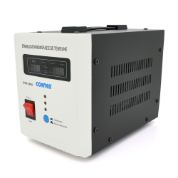 Стабілізатор напруги релейний Conter SVR-2000VA/1500W однофазний, напольного монтажу, LED дисплей, 140-260V, AC220±8%