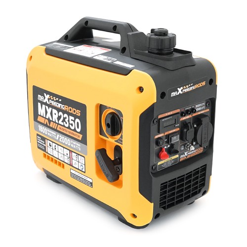 Генератор Інверторний БЕНЗИНОВИЙ MXR2350, однофазний, 220V, 50Hz, об'єм бака 2.4л, ручний запуск