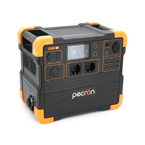 Зарядна станція Pecron E2400LFP APP Control, 2048/2400Wh LiFePO4, MPPT 800W max, DC12V-5A, XT60-12V-30A, 3хAC 220, 4xUSB-18W, 2хUSB-C(100W), Fast charge 90min, 376×236×330mm, 20.5kg
