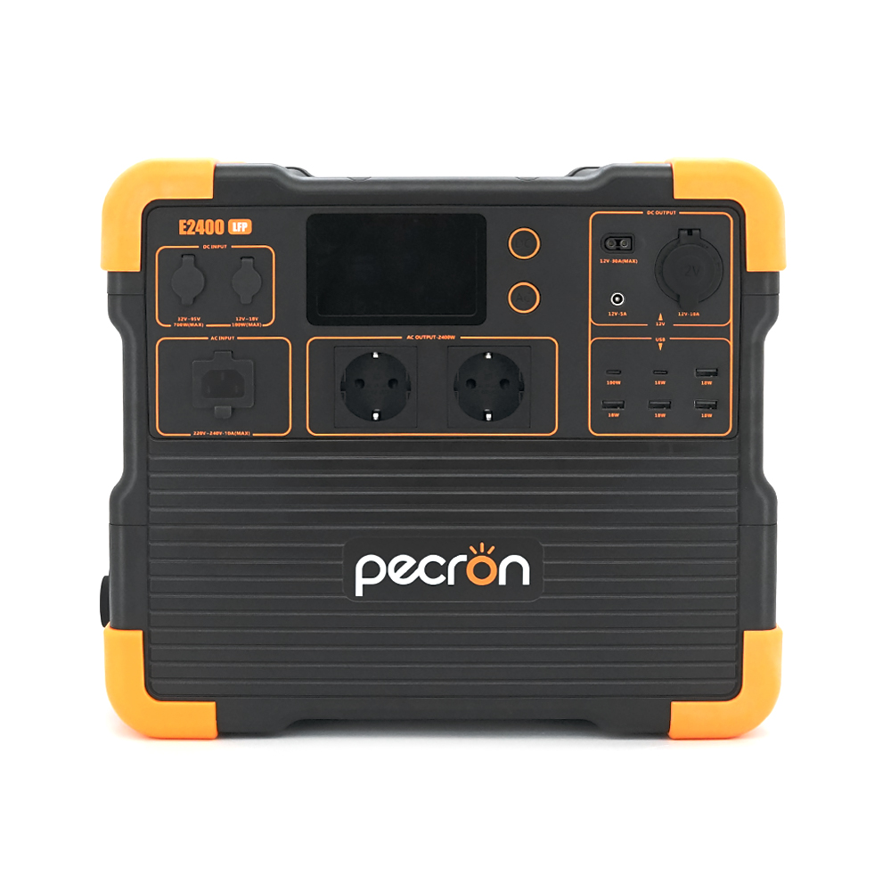 Зарядна станція Pecron E2400LFP APP Control, 2048/2400Wh LiFePO4, MPPT 800W max, DC12V-5A, XT60-12V-30A, 3хAC 220, 4xUSB-18W, 2хUSB-C(100W), Fast charge 90min, 376×236×330mm, 20.5kg