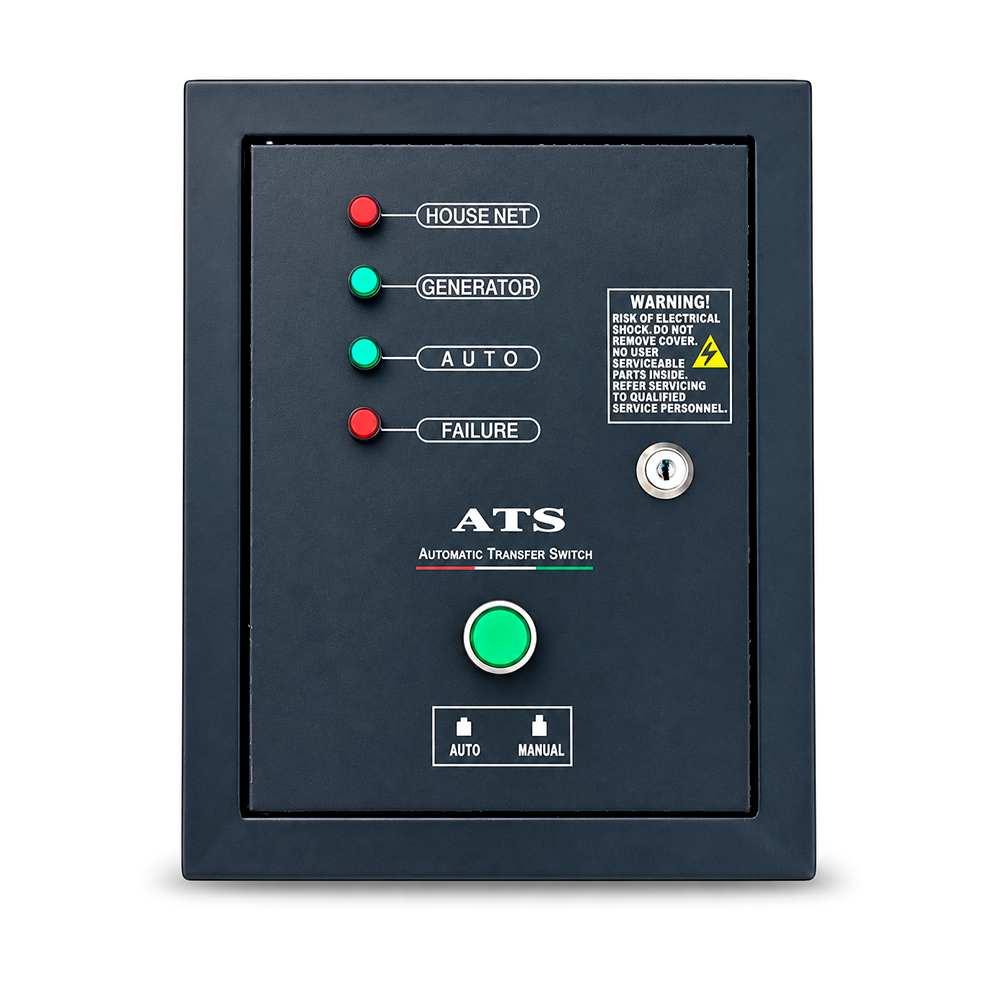 Генератор дизельный VACKSON KDE6700T+ATS, 1-фазный 230V, 50Hz, 5.5kVA/5.0kW