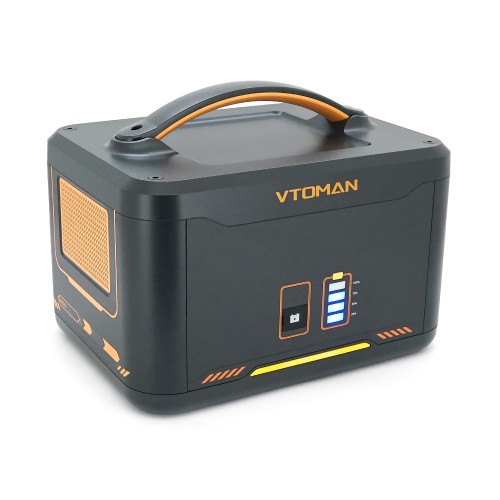 Додаткова батарея VTOMAN Jump 1500X, 1548 Втч, LiFePO4 для підключення до портативних електростанцій Jump1500X/Jump2200, 36х28х27см; 20 кг
