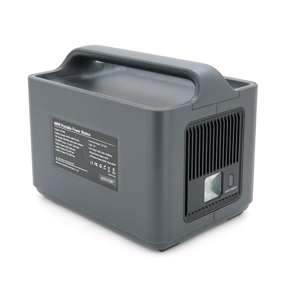 Портативная станция AFERIY AF-P040, LiFePO4 256Втч. 400 Вт, MPPT 11.5-30В-8А, out220v