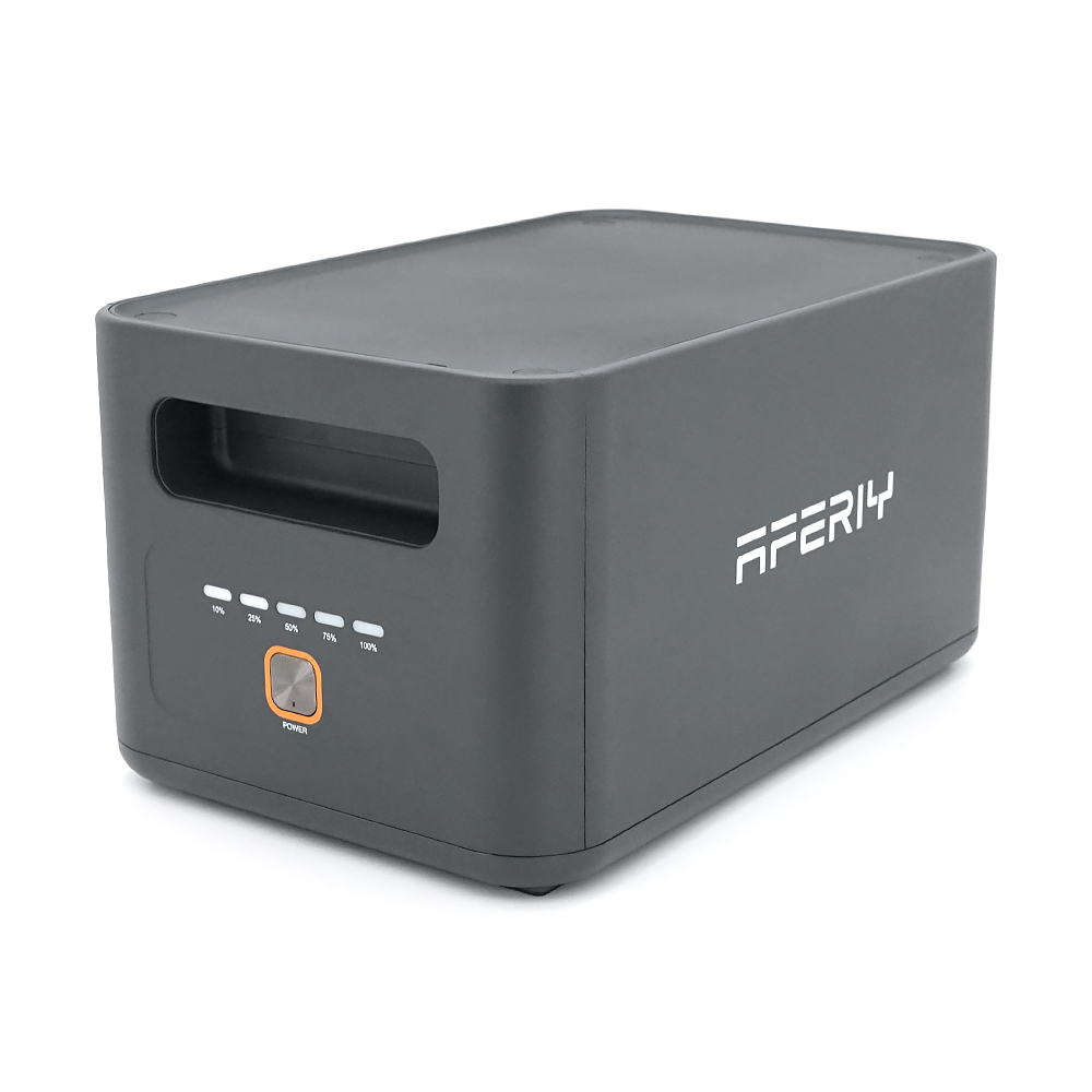 Додаткова акумуляторна батарея AFERIY AF-P180-B, LiFePO4 1024Втч, розширення для Aferiy AF-P180 до 5120 Втч.