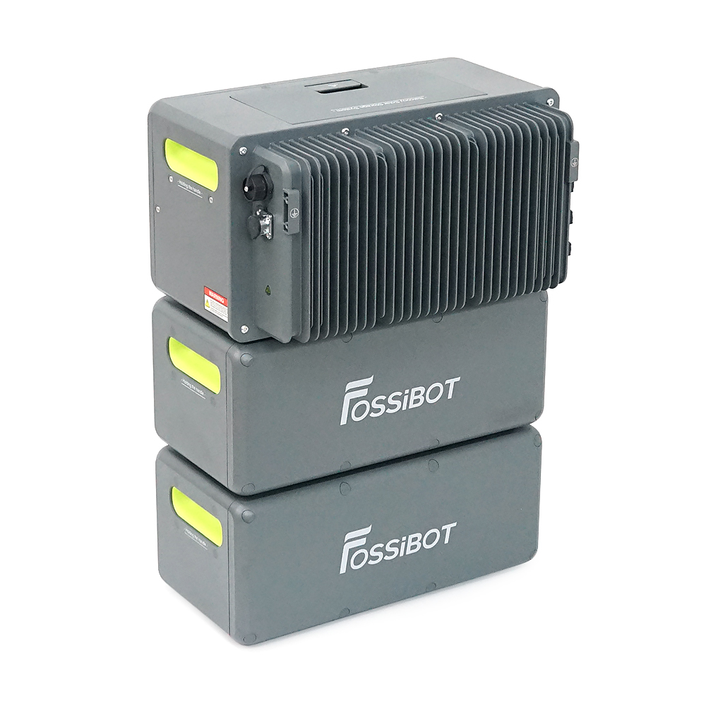All-in-One Solar station FOSSiBOT FBP1200W+2Battery, APP Control, WiFi, 5874Wh LiFePO4 6000Cycles, MPPT 2000W max, 3хAC 220, 1xUSB-15W, 1хUSB-C(100W), Fast charge 90min, Bluetooth, Heating, IP65, -20-55°C, 476×308×751mm, 57,5kg