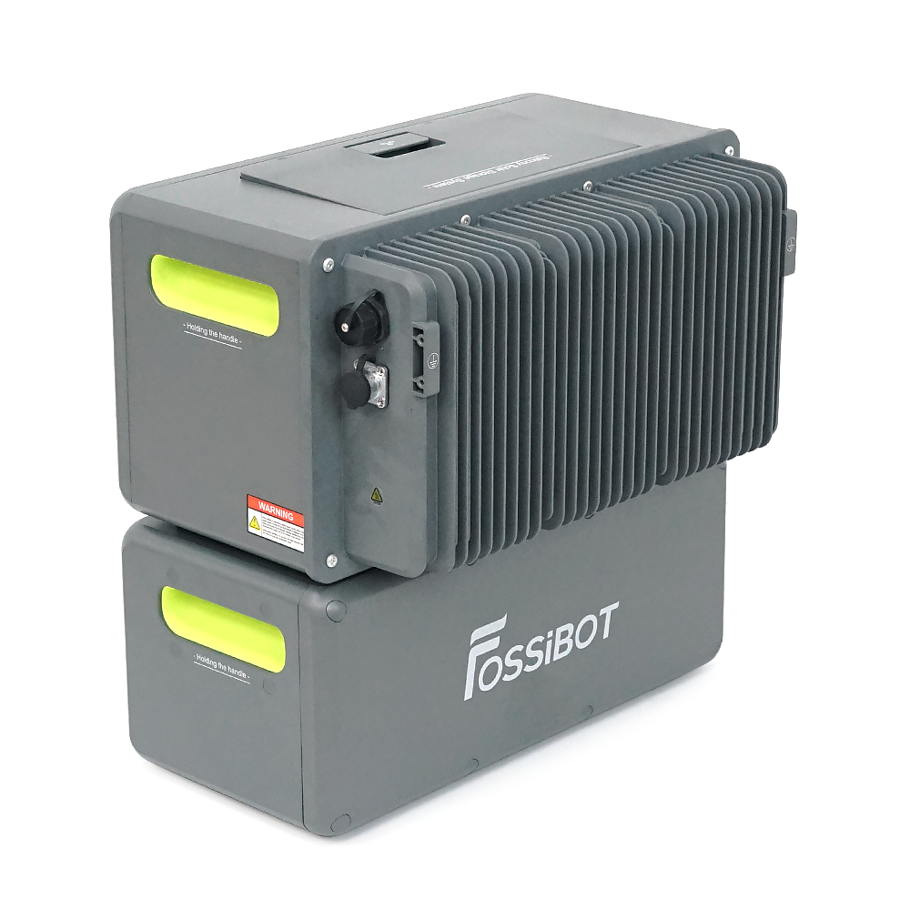 All-in-One Solar station FOSSiBOT FBP1200W+Battery, APP Control, WiFi, 3916Wh LiFePO4 6000Cycles, MPPT 2000W max, 3хAC 220, 1xUSB-15W, 1хUSB-C(100W), Fast charge 90min, Bluetooth, Heating, IP65, -20-55°C, 476×308×504mm, 41kg