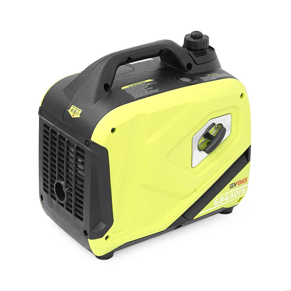 Генератор Інверторний Бензиновий Genpower GBG 30IS 2.4kW (3kVA), однофазний, 230V, 50Hz, DC12V. об'єм 5,6л., АКБ у комплект не входить, 530*350*550mm